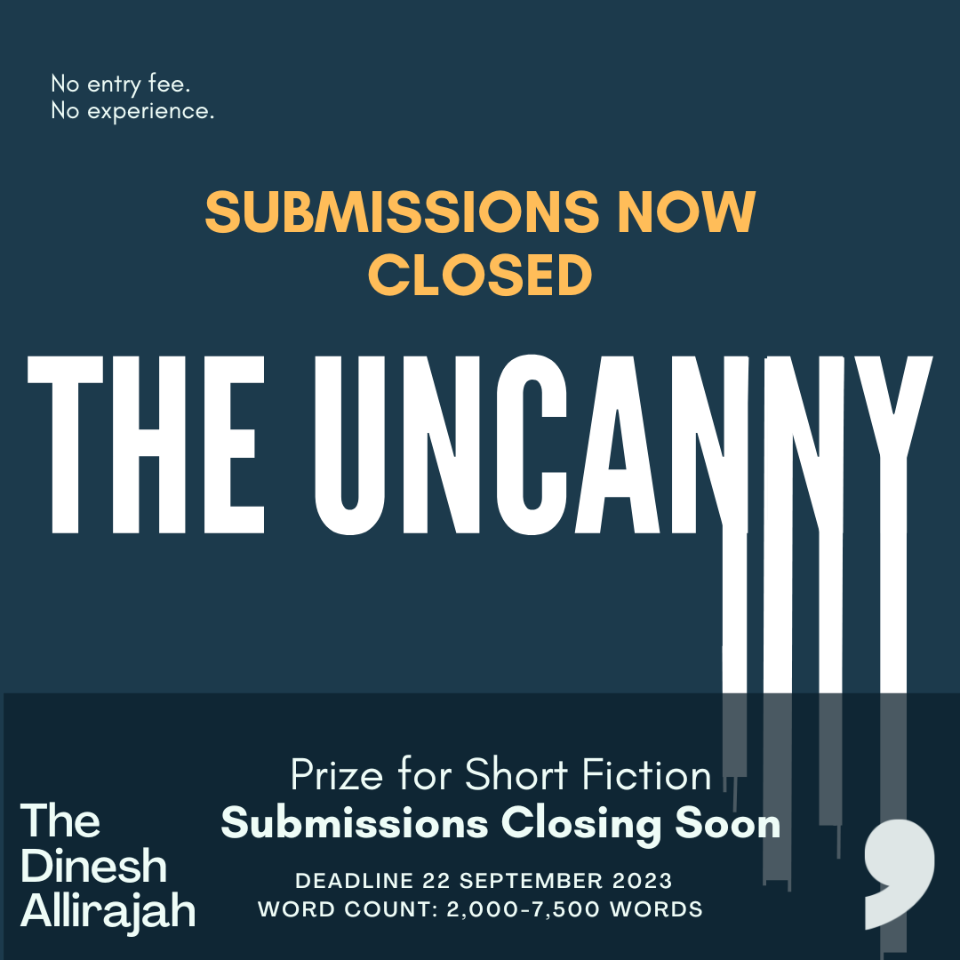 Dinesh Allirajah Prize 2024 now closed for submissions.