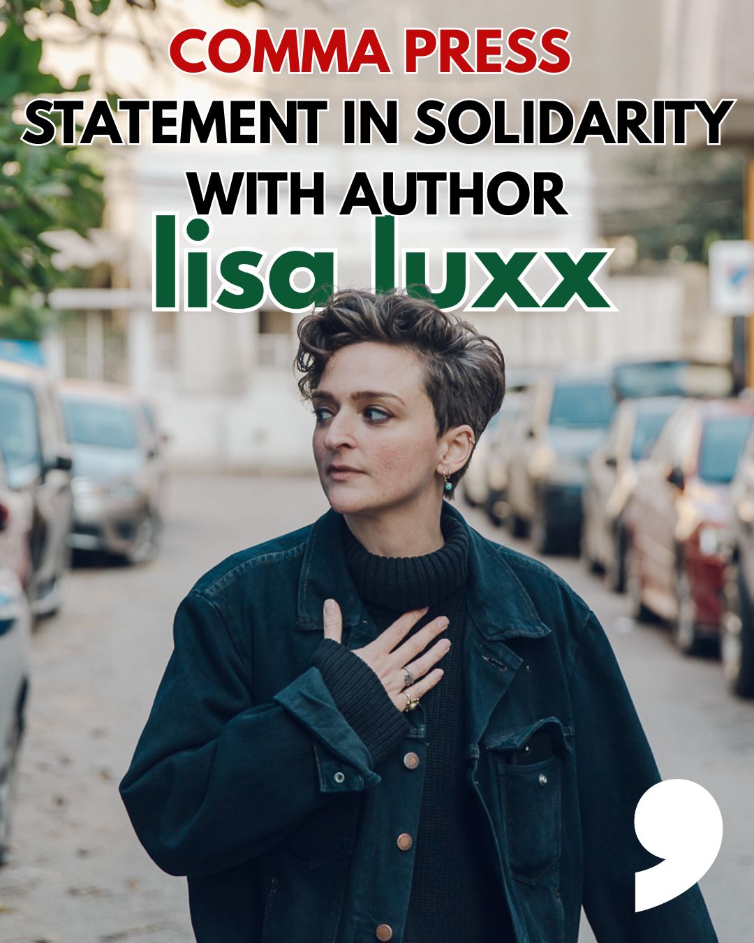 Statement in Solidarity with Author lisa luxx cover image